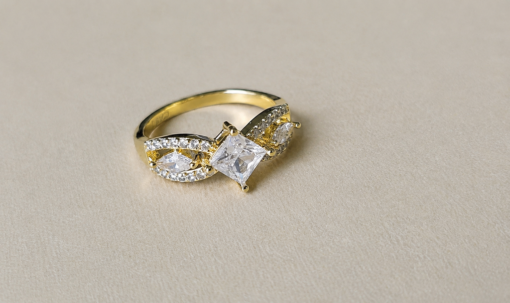 Eternal Twist CEO Ring Size 7- 14K Gold-Filled