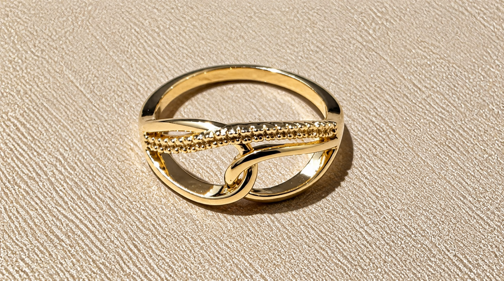 The Promise Knot Ring Size 7- 14K Gold-Filled