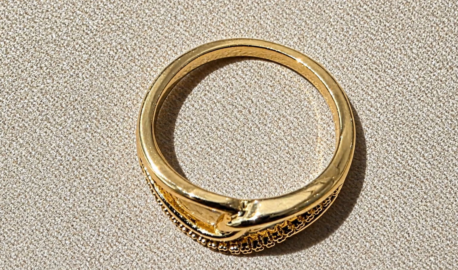 The Promise Knot Ring Size 7- 14K Gold-Filled