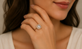 14K Gold Filled The Double Halo Legacy Ring — Size 8