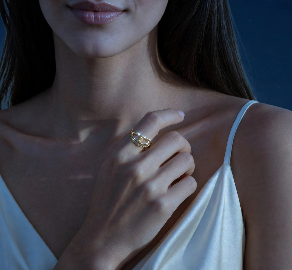 The Promise Knot Ring Size 7- 14K Gold-Filled