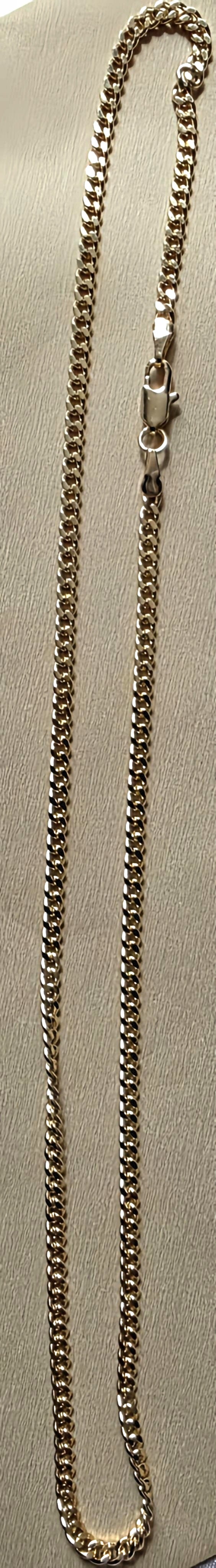 14K Gold Filled Chain with heart and round shape pendants