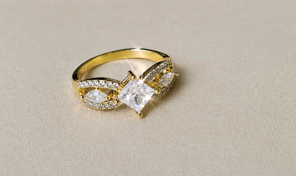 Eternal Twist CEO Ring Size 7- 14K Gold-Filled