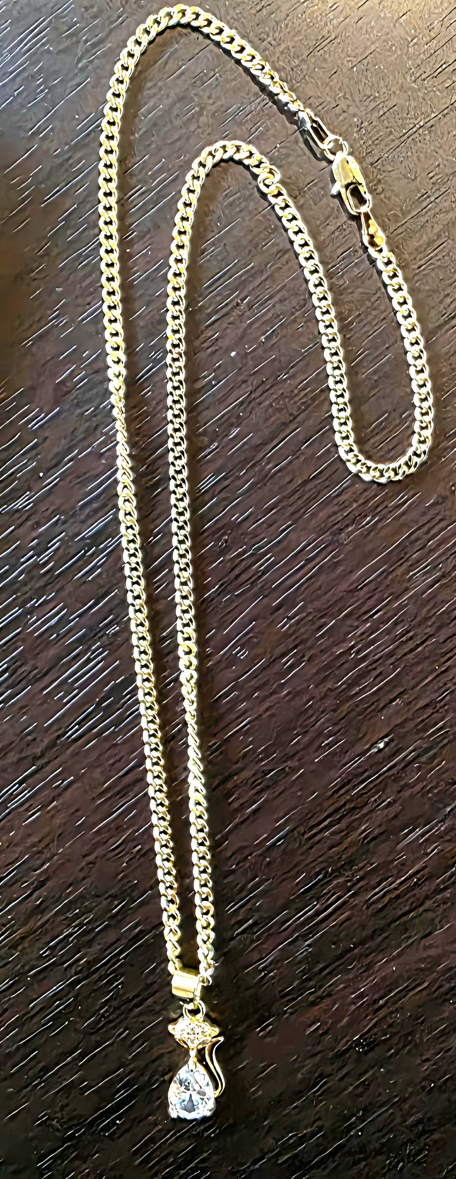 14K Gold Filled Chains with a Pendant